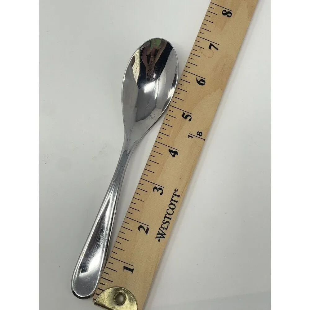 Cuisinart Elite Maree Stainless Glossy Teaspoons 6.5” Set Of 6